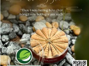 Nhang trầm nụ tự nhiên 100%