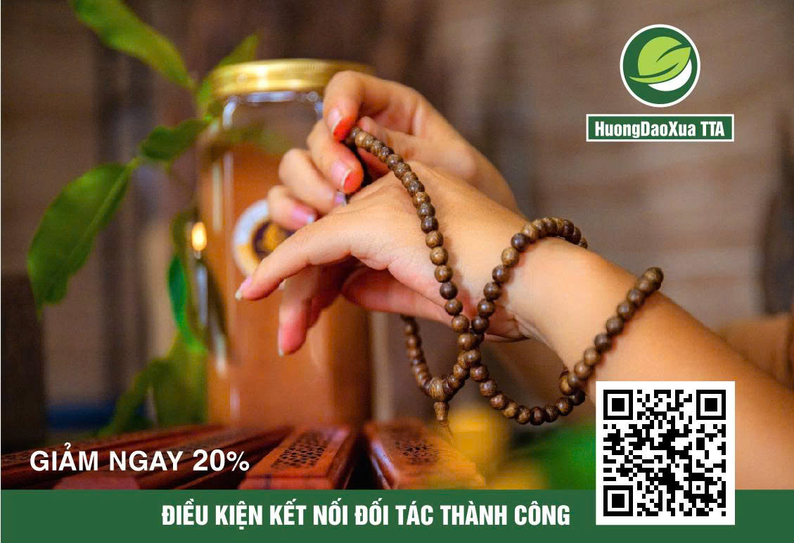 Vòng trầm 108 hạt 6 ly